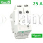 Автоматический выключатель 2Р 25А, C, 6кА, Schneider Electric RESI9 (R9F12225)
